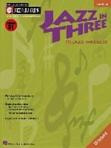 Jazz In Three: Jazz Play-Along Volume 31 [With Cd (Audio)]