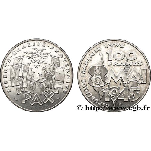 100 F Commémorative 8 Mai 1945