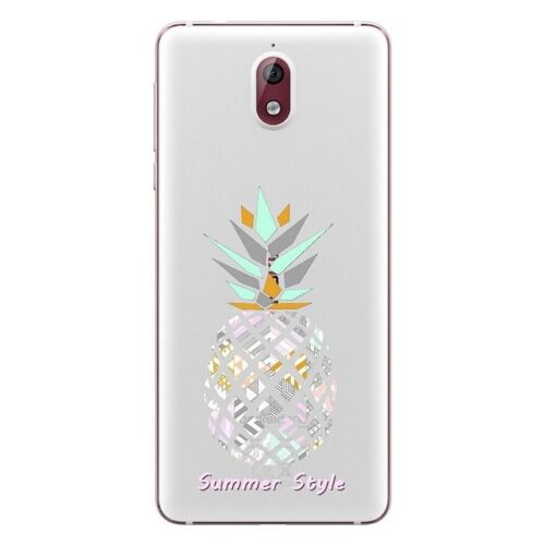Coque Nokia 3.1 2018 Ananas Aztec Summer Tropical Exotique Transparente