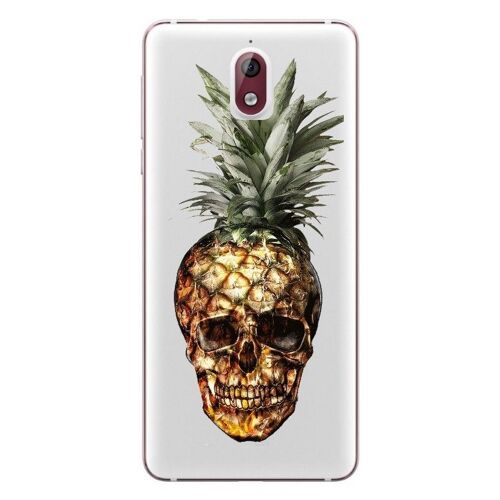 Coque Nokia 3.1 2018 Mort Ananas vintage tropical transparent