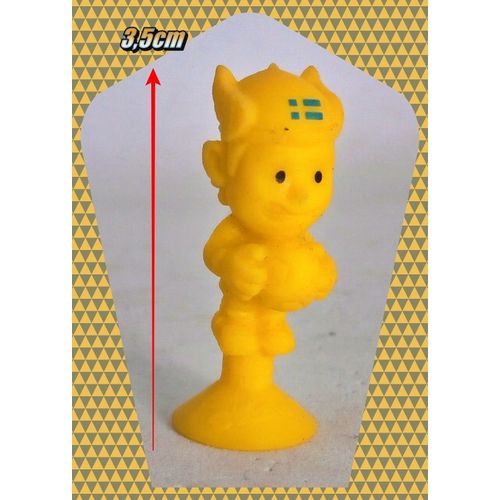 Figurine Stikeez - Euro Cup Foot - Suède - 2016