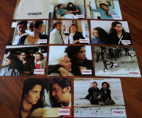 Chaos - Jeu De 10 Photos D'exploitation Cinématographique - Format 21x28 Cm - Un Film De Coline Serreau Avec Vincent Lindon, Catherine Frot, Rachida Brakni, Line Renaud, Aurélien Wiik - Année 2001