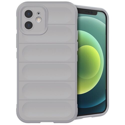 imoshion EasyGrip Backcover iPhone 12 Gris