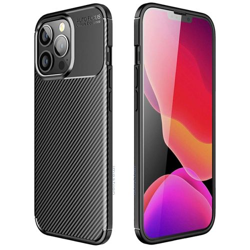 Imoshion Coque Silicone Carbon Iphone 13 Pro Max Noir