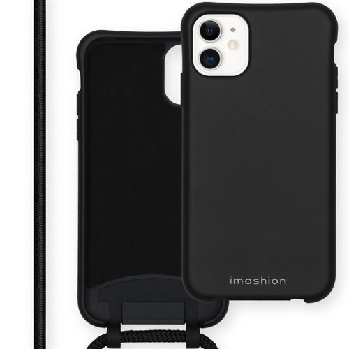 Imoshion Coque De Couleur Avec Cordon Amovible Iphone 11 Noir