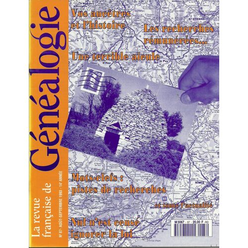Revue Française De Généalogie 87