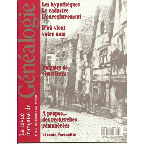 Revue Française De Généalogie 88