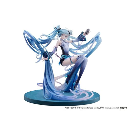 Hatsune Miku - Statuette 1/7 Techno-Magic Ver. 25 Cm