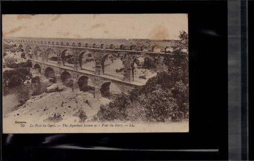 Carte Postale Nimes - Le Pont Du Gard - Ll - Selecta A Determiner En L'état Sur Les Photos