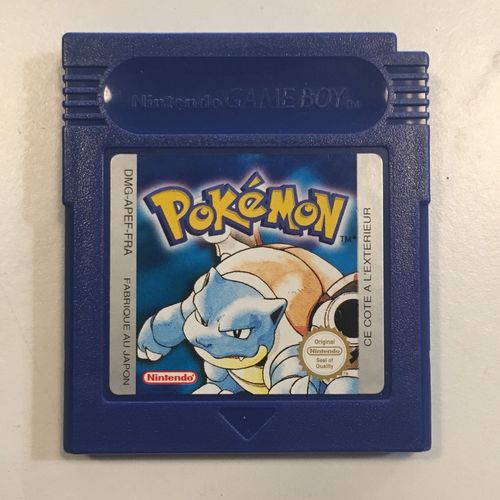 Pokemon Bleu Gameboy