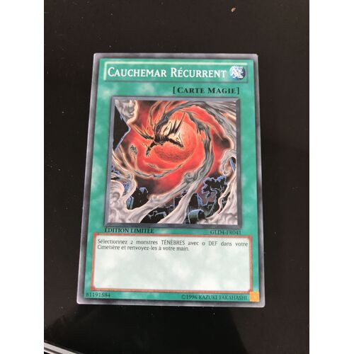 Yu Gi Oh! Cauchemar Recurrent Gld4 Fr041