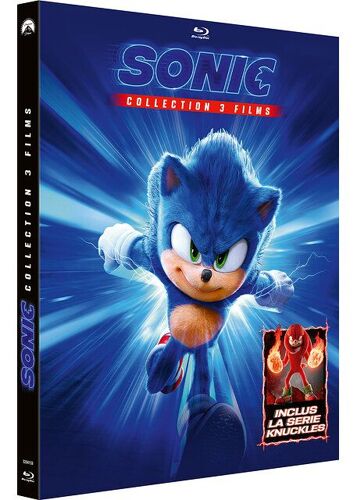 Sonic Collection : Sonic, Le Film 1, 2 & 3 + Knuckles - Blu-Ray