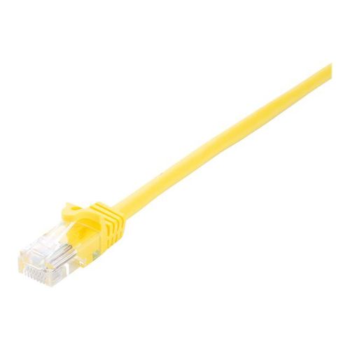 V7 - Cordon de raccordement - RJ-45 (M) pour RJ-45 (M) - 2 m - UTP - CAT 6 - moulé, sans crochet - jaune