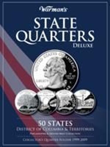 State Quarters Deluxe 50 States, District Of Columbia & Territories: Philadelphia & Denver Mint Collection: Collector's Quarter Folder 1999-2009