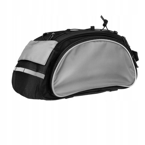 Sacoche Vélo Noire Avec Reflex - 13 L
