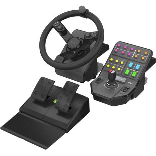 Logitech Heavy Equipment - G-Series - ensemble volant et pédales - filaire - pour PC