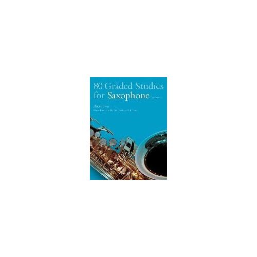 80 Graded Studies For Saxophone Book Two
