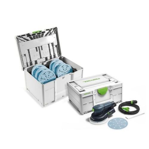 Ponceuse excentrique ETS EC 150/3 EQ-SYS GR - FESTOOL - avec systainer abrasifs - Systainer - 578265