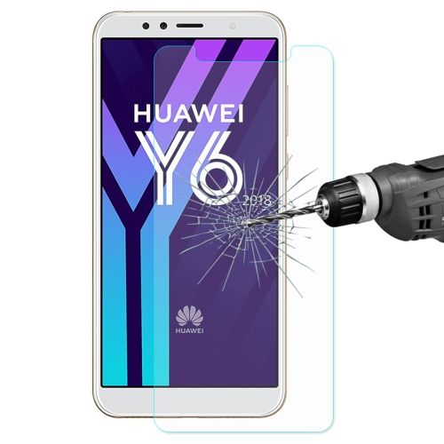 Huawei Y6 (2018) Film Protection Verre Trempé 0.26mm 9h 2.5d
