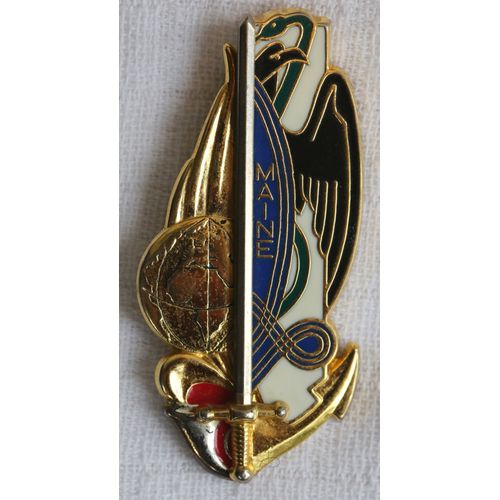 Insigne Promotion Emia 1993-1995 "Capitaine Maine" (Balme, N° G 4184)