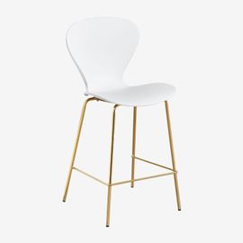 Lot de 2 tabourets hauts Uit Doré ¿65 cm