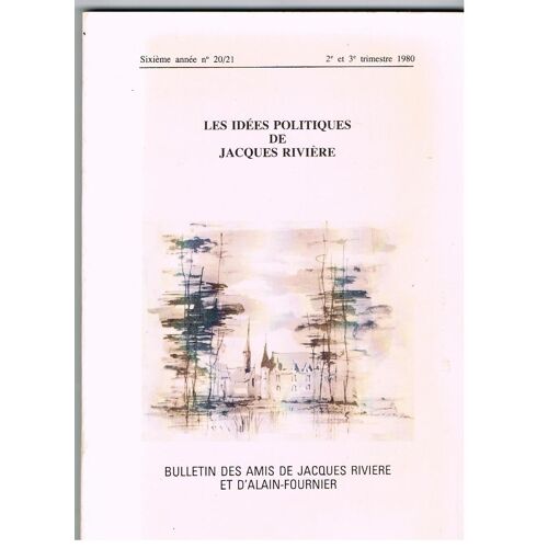 Les Idées Politiques De Jacques Rivière