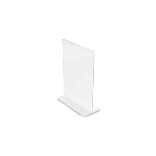 Présentoir De Table En Forme De Déflecteur Vertical A3 En Polystyrène 2 Faces 48001