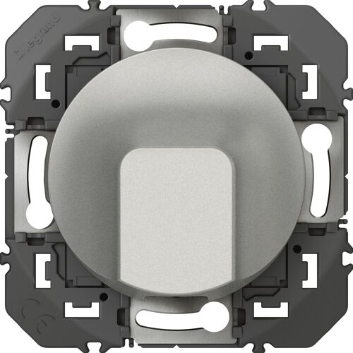 Sortie de câble standard composable Dooxie Legrand - Aluminium