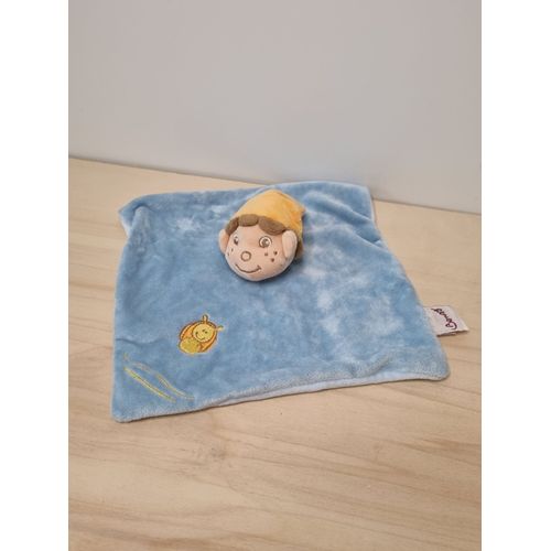 doudou lutin bleu orange bengy