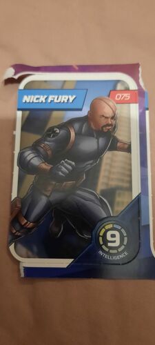 Carte Marvel Leclerc 2023 Nick Fury 075