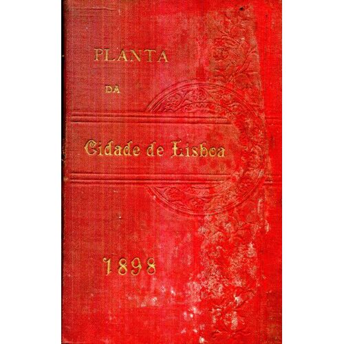 Planta Da Cidade De Lisboa 1896 Plan De Lisbonne 90cm Sur 72 Cm