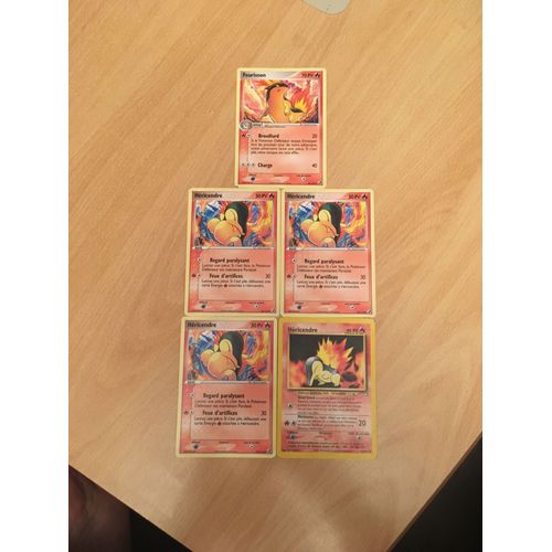 4x Héricendre + Feurisson (Pokemon)