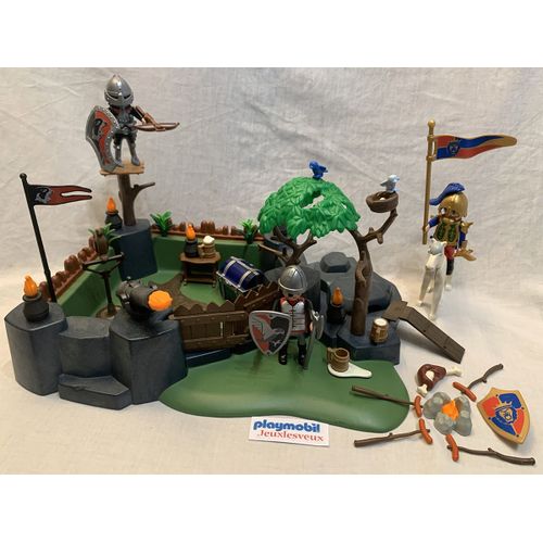 Playmobil Campement Chevaliers Aigle Et Lion - 4014 - 4133 5168 5637 6156 6382 5815 70222 6001 4865 6005 6038 6006 4871 6000 Tournoi Bastion Château Fort Knights