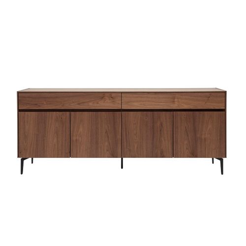 Buffet Design Placage Noyer L180 Cm Bliss