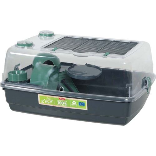 Cage Pour Hamster En Plastique Recyclé Ehop Vert