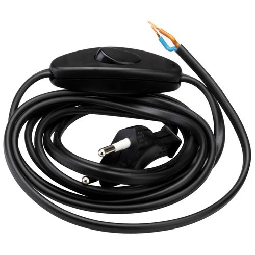 Cordon électrique pré-équipé Girard Sudron - Noir