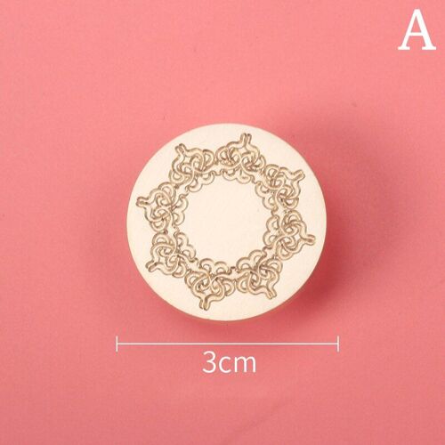 Sceau De Cire Rétro, Tête De Sceau, Peinture Au Feu, Fleur, Pour Scrapbooking, Cartes, Enveloppes, Invitations De Mariage, Cadeau