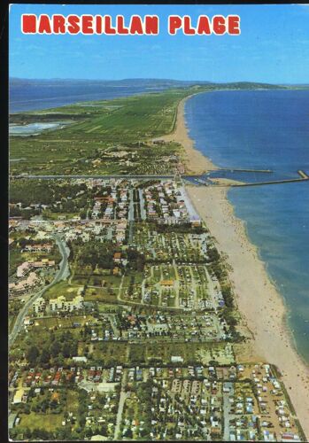 Carte Postale De Marseillan Plage (Hérault) Vue Aérienne