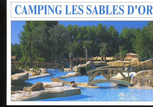 Carte Postale D' Agde (Hérault) Camping Les Sables D'or