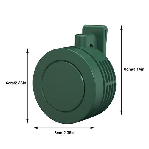 Refroidisseur d'air Mini Clip Fan USB Portable Hanging Neck Waist pour la maison extérieure