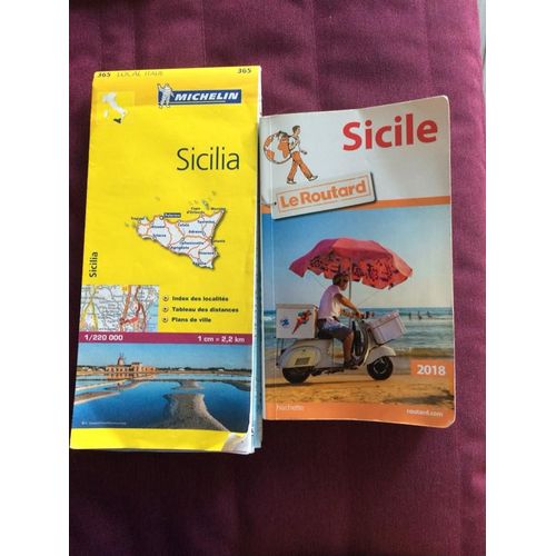 Carte Michelin Sicile