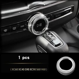 Tous Les Nouveaux - Xc40 - Autocollants De Décoration De Voiture En Diamant, Pour Volvo Xc60 Xc90 S90 V90 Xc40 S60 V60, Modification Intérieure, Accessoires De Voiture