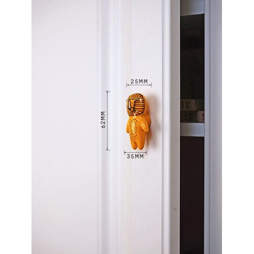 Boutons De Meuble En Céramique Pour Enfants, Dessin Animé D'animaux, Poignées De Commode, Placard
