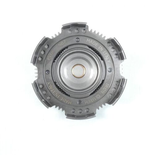 Cloche D'embrayage Evok Pour Auto Piaggio Ape 50 2009 À 2017 Pignon 72 Dens Iron