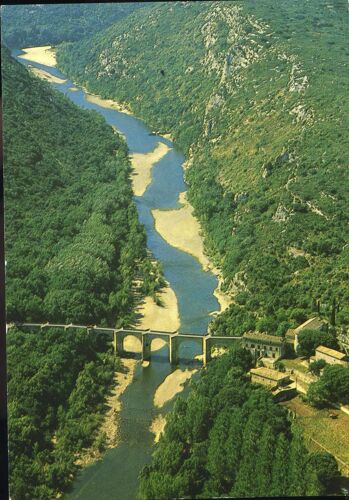 Carte Postale Des Environs D'uzès (Gard) Le Pont Saint-Nicolas Et Le Gardon