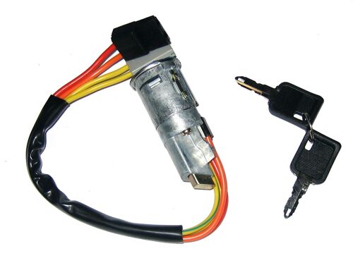 Antivol De Direction Avec Jeu De Clés À 4 Fils - Renault Express Pick-Up 1.9 D 07/1995>10/1999