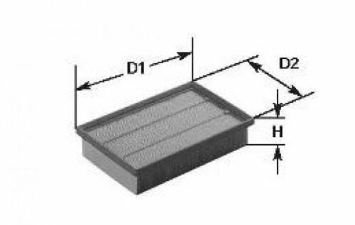 Filtre À Air - Autobianchi Y10 1.1 03/1985-10/1995