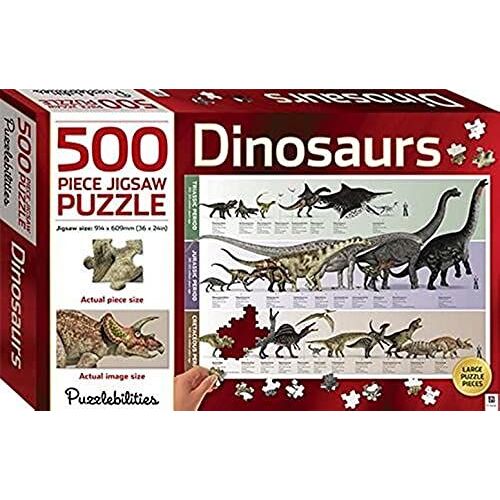 Puzzlebilities Dinosaurs: 500 Piece Jigsaw Puzzle