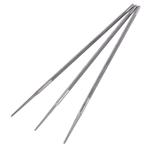 3 Pièces Tronçonneuse File Set Acier Roulement Tronçonneuse Affûteuse 8 Pouces Tronçonneuse