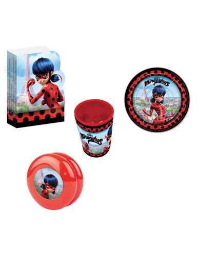 Amscan Europe Gmbh Sachet Seche Pleurs "Miraculous", 24 Pieces